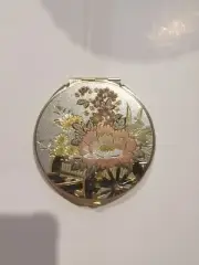 Art Of Chokin Flower Cart Mirrored Compact