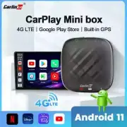 Mini Ai TV Box Andoroid 11 Wireless Android Auto 4G LTE 128G