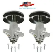2 Spindle Assembly For MTD Cub Cadet 61804608 91804608 6180671 9180671 918-0671D