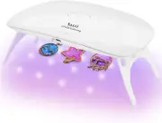Led Uv Nail Lamp Gel Nail Lamp, 24W, Industry Featured Low Heat Function, Cures
