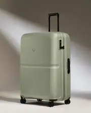 [Antler] Large Luggage in Clover Green - Single Stripe