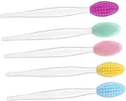 BELLIFFY 5pcs Lip Scrubber Tool Lip Scrubber Brush Lip Brush Lip Scrub Tool Lip Scrub Stick Lip Scrubber Tool Lip Scrub Brush Lip Exfoliate Lip