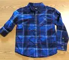 Sonoma Boys LS Shirt 5 Blue Plaid Retail $24 (S-blk-51-4)