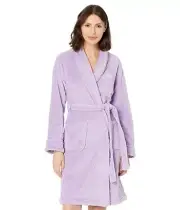 Lauren Ralph Short Shawl Collar Lilac Robe Medium M