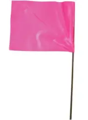 CH Hanson 15081 Marking Flag, 2-1/2" x 3-1/2", 100/Pack