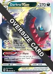 Darkrai Vstar 099/189 - Astral Radiance - Pokemon Jumbo Card - **Oversized**