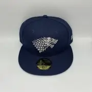 Game Of Thrones Stark GOT 7 1/4 59Fifty New Era Hat Fitted Cap