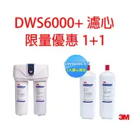 在飛比找蝦皮購物優惠-【津豪淨水】慶開幕 可分期 3M DWS6000 淨水器+濾