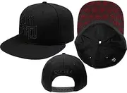 [EMINEM] Men's Slim Shady Snapback Baseball Cap Black