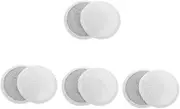 Ciieeo 4sets Microfibers Mop Pads Refill Washable Steam Mop Replacement Pads for Hardwood Floors Flat Head 2pcs*4