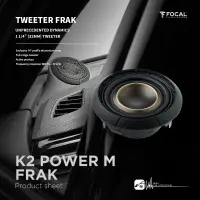 在飛比找蝦皮購物優惠-M5r  FOCAL【TWEETER FRAK】1” 高音單