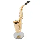 Ature Alto Saxophone Replica W/ Stand And Case Gold Plated Instrument Model Orn♡