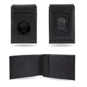 Buffalo Sabres NHL Laser Engraved Black Front Pocket Wallet/Money Clip