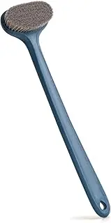 surlees Back Scrubber for Shower, Bath and Body Brush for Elderly, Men and Women, 15 Inch / 38 CM (Blue, soft-6)
