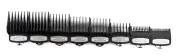 Replacement 8 PCS Hair Clipper Metal Clip Guides Limit Combs Guards For WAHL B43