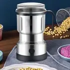 4 Blades Spice Grinder with Handle Food Supplement Machine Grain Mill Cereal