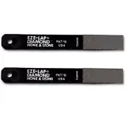 2 PACK Eze-Lap Knife Sharpener Coarse Grit Diamond Knife Sharpener on a Paddle