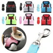 Strap Small Animals Harness Hamster Vest Rabbit Leash Collar Bunny Mesh Chest