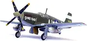 1:72 WWII USAAF P-51B Mustang Fighter 365TH FS 345TH FG Fighter Model Simulation Aircraft Model Aviation Toy Aircraft Kits for Collection and Gift Model