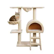 Beige i.Pet 100cm Kitten Cat Tree