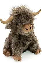 Doorstop/Weighted Novelty Decorative Animal/Autumn Home Décor/Soft, Fluffy and Cute Design (Highland Cow)