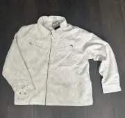 Nike DevIn Booker Men's Repel Basketball White Jacket FN2672 110 RARE Size XL