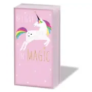 Sniff Tissues PINK UNICORN - 10 Tissues