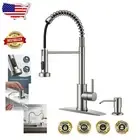 Effortless Installation Kitchen Faucet with High Arch & Dual Spray Functionality