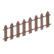Mini Furniture Decoration Fence Model Ornament House Accessory Micro Scene