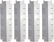 Stainless Steel Heat Plate Gas Grill Replacement Parts, Flame Tamer Burner Cover
