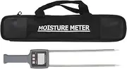 Portable Hay Humidity Meter - & Fast Measurements Hay Humidity Tester, Professional Preventing Spoilage Digital Hay Humidity Meter for Hay Froage Grass Alfalfa Leymus