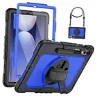 Case for Galaxy Tab S10+ Plus Case / S9 Fe+ Plus Case 12.4 inch, Blue/Black