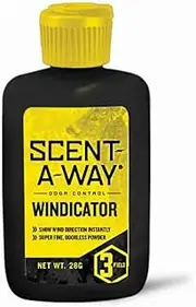 Hunters Specialties Scent-A-Way Windicator Portable Pocket Size Odorless Wind Direction Indicator Talcum Powder - 28 Grams