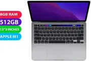 Apple Macbook Pro 13" 2020 (M1, 8GB RAM, 512GB) - Grade (Exellent)