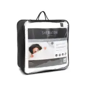 Sheraton Luxury Queen Bed Goose Down Fibre Quilt White 210 X 210cm