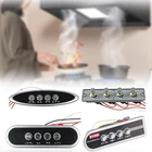 Range Hood Key Board Switch Universal Panel Controller 4 Pushbutton Switch