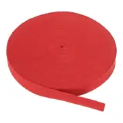 Cotton Twill Tape 1" 50 Yards Cotton Ribbon Bias Binding Tape Red