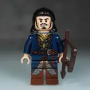 Custom Lego Bard The Bowman (Blue) Minifigure, Lor092, The Hobbit, Ships Free!