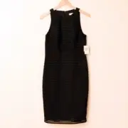 Aidan Mattox Black Sleeveless NWT Sz 8