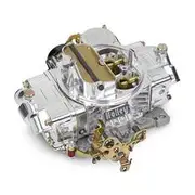 Holley 4 Barrel Carburettor With Vacuum Secondaries - Polished, Aluminium, 600 CFM, Electric Choke, HO0-80458SA