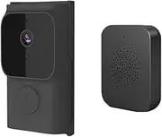 Smart Video Door Bells, Wireless WiFi Video Doorbell, Motion Detection, Two-Way Audio Home Intercom, Rechargeable Batteries, for Smart App Controlled