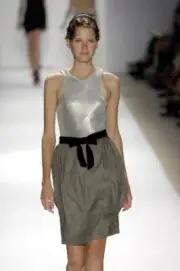 NWT SASS & BIDE Wolfnation 'Communal Love' Sleeveless Dress With Bow Size 8-10