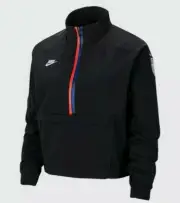 Nike USWNT Women Midlayer 1/4 Zip Windbreaker Soccer Jacket Sz S NEW CI8410 010