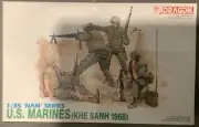 Dragon 3307 U.S. Marines Khe Sanh 1968 1:35 Scale Model Kit 1/35 Nam Series