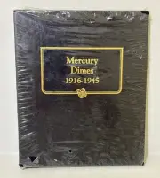 Whitman 9118 MERCURY DIME Coin Album 1916 - 1945 _ BRAND NEW and UNUSED