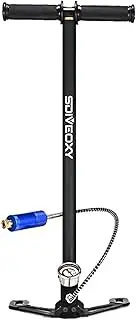 GOYOJO High Pressure Manual Pump for Diving Oxygen Cylinder – Manual Air Pump with Pressure Gauge, Lightweight and Durable, Ideal for Low-Pressure Air Filling