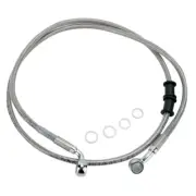 Front Stainless Braided Brake Line 2008-2010 Harley-Davidson Softail FXST/C
