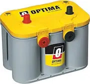 Optima 750CCA 12V Deep Cycle Battery, Yellow Top