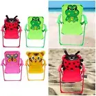 Kids Camping Folding Chair Lightweight Nonslip Seat for Park Garden Backyard