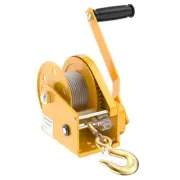 1200/1800/2600Lb. Bare Machine Hand Crank Winch Two-way Self-locking Small Crane
